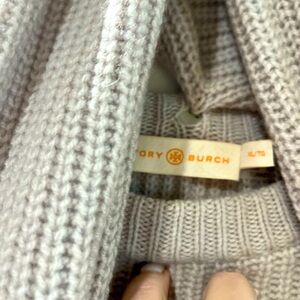Tory Burch sweater and scarf XL